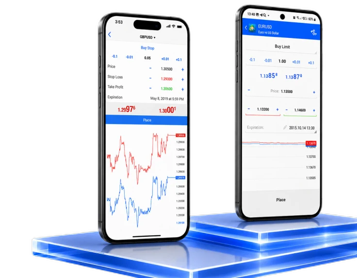 اپلیکیشن MetaTrader 4 روی تبلت و دستگاه‌های موبایل